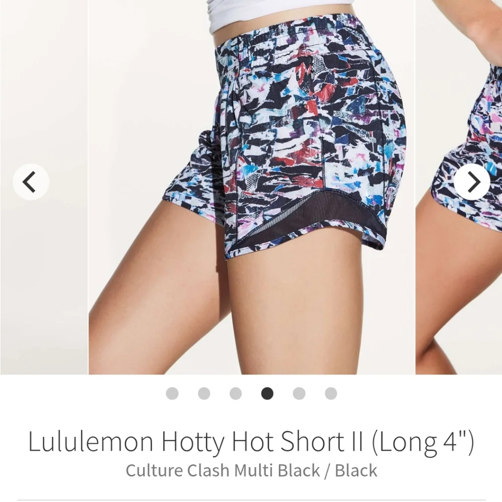 Lululemon Hotty Hot Short II Long 4" - Picture 3 of 7